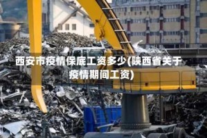 西安市疫情保底工资多少(陕西省关于疫情期间工资)