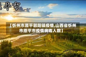 【忻州市原平郭阳镇疫情,山西省忻州市原平市疫情病毒人数】